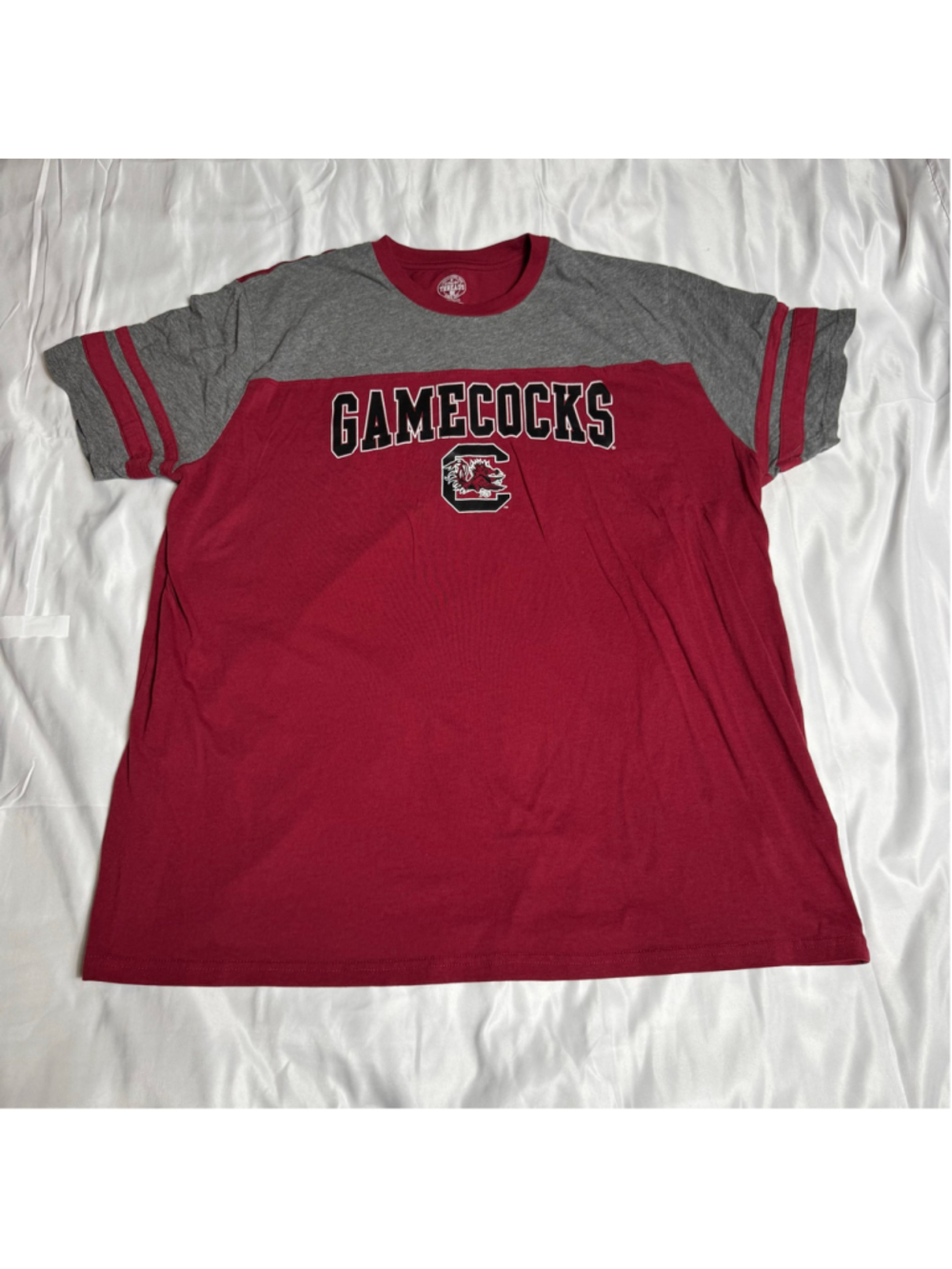Men's Rivalry Threads South Carolina Gamecocks T-Shirt XXL Red Grey